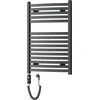 Mexen Helios elektrinis radiatorius, 800 x 600 mm, 600 W, juodas