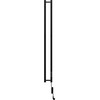 Mexen Pino elektrinis radiatorius su rankšluosčių kabykla, 1405 x 137 mm, 150 W, juodas