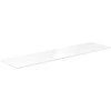 Mexen Uni vonios spintelės stalviršis, 200 cm, Baltas glossy