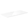 Mexen Uni vonios spintelės stalviršis, 90 cm, Baltas glossy