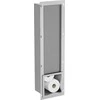 Mexen X-Wall-B potinkinis tualetinio popieriaus dėklas, Inox