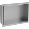 Mexen X-Wall-NR įleidžiama sieninė lentyna, 30x20 cm, Inox