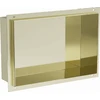 Mexen X-Wall-NR įleidžiama sieninė lentyna, 30x20 cm, Gold