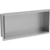 Mexen X-Wall-NR įleidžiama sieninė lentyna, 45x20 cm, Inox
