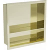 Mexen X-Wall-R įleidžiama sieninė lentyna 2l, 30x30 cm, Gold