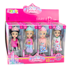 Mini lėlė Princesė, 14 cm (1 vnt.)