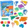 Mokomasis pasaulio žemėlapio plastilino rinkinys