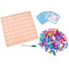 Montessori dėlionė 2in1