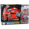 Motociklas 2in1 su įrankiais ir efektais, 43 cm, raudonas