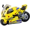 Motociklas 2in1 su įrankiais ir efektais, 43 cm, geltonas