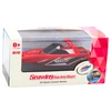 Motorlaivis su nuotolinio valdymo pultu RC, 15 cm, baltas/raudonas