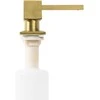 Muilo/ploviklio dozatorius plautuvėms Rea Square, Brushed Gold
