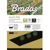 Mulčiavimo folija Bradas, 0,8x50 m, juoda