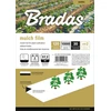 Mulčiavimo folija Bradas, 1,2 x 1000 m, juoda/balta