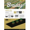 Mulčiavimo folija Bradas, 1x1000 m, juoda