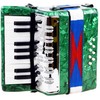 Muzikinis akordeonas vaikams, žalias