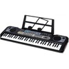 Muzikinis pianinas su mikrofonu