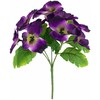 Našlaičių puokštė, 5 vnt., violetinė