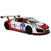 Nuotoliniu būdu valdomas Audi R8 1:14 - automatinės durys, baltai/raudonas