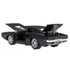 Nuotoliniu būdu valdomas automobilis 1970 Dodge Charger R/T, juodas