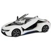 Nuotoliniu būdu valdomas automobilis BMW i8 Rastar, baltas