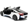 Nuotoliniu būdu valdomas automobilis BMW i8 Rastar, baltas