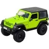 Nuotoliniu būdu valdomas automobilis Jeep Wrangler, žalias