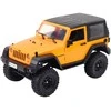 Nuotoliniu būdu valdomas automobilis Jeep Wrangler, oranžinis
