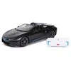 Nuotoliniu būdu valdomas BMW i8 1:12, juodas