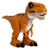 Nuotoliniu būdu valdomas dinozauras Tyranozaur, rudas, 1 vnt.