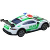 Nuotoliniu būdu valdomas drift policijos automobilis su LED apšvietimu