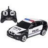 Nuotoliniu būdu valdomas policijos automobilis BMW X6, juodas