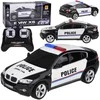 Nuotoliniu būdu valdomas policijos automobilis BMW X6, juodas