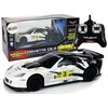Nuotoliniu būdu valdomas sportinis automobilis Corvette C6.R, 2.4 G, 1:24, baltas