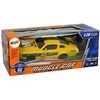 Nuotoliniu būdu valdomas sportinis Muscle Car automobilis 1:20, geltonas