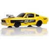 Nuotoliniu būdu valdomas sportinis Muscle Car automobilis 1:20, geltonas