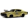 Nuotoliniu būdu valdomas sportinis Muscle Car automobilis 1:20, auksinis