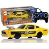 Nuotoliniu būdu valdomas sportinis Muscle Car automobilis 1:20, geltonas