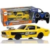 Nuotoliniu būdu valdomas sportinis Muscle Car automobilis 1:20, geltonas