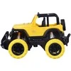 Nuotoliniu būdu valdomas visureigis automobilis 1:36, geltonas
