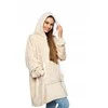 Oversize džemperis su gobtuvu, beige