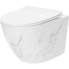 Pakabinamas klozetas Rea Carlos Nature Marble