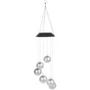 Pakabinamas soliarinis lauko LED šviestuvas Moroccan Balls, 70 cm