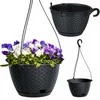 Pakabinamas vazonas SPLOFY, 23 cm, antracito