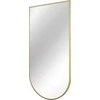 Pakabinamas veidrodis su rėmu Deante Silia ADI_R851, Brushed Gold