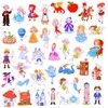 Pasakų princesės lipdukų albumas