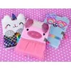 Paslapčių dienoraštis su rakteliu "Cat Unicorn Mermaid"