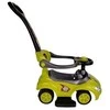 Paspiriama mašinėlė-stumdukas Mega Car 3in1, geltona