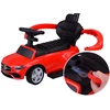 Paspiriamas daugiafunkcinis vaikiškas automobilis, raudonas
