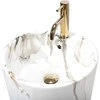Pastatomas praustuvas REA Blanka Marble Marmur